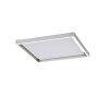 Plafonnier Paul-Neuhaus Q-KAAN LED Acier brossé, 2 lumières, Télécommandes