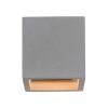 Applique murale Paul-Neuhaus ETON Gris, Noir, 1 lumière