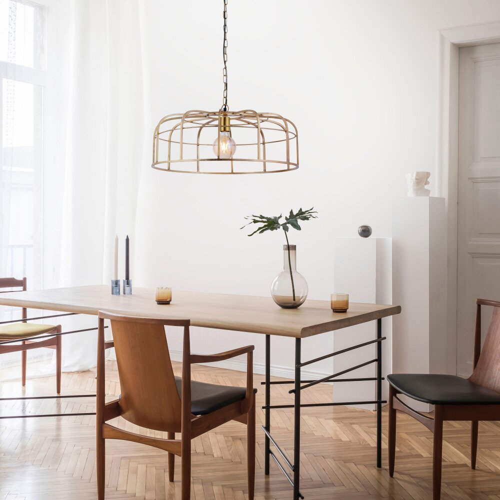 Suspension Leuchten-Direkt AMIR Laiton, 1 lumière main product photo
