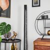 Lampadaire Rodeche LED Laiton, Noir, 1 lumière