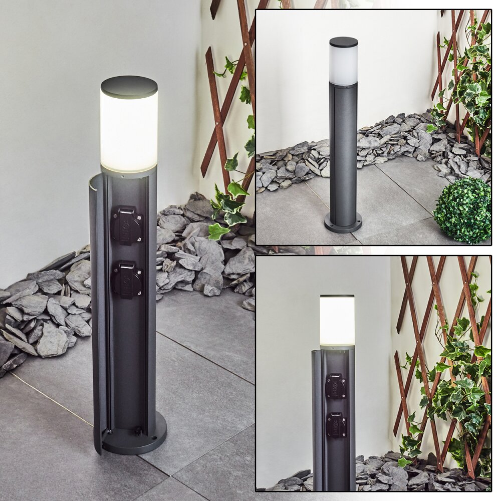 Borne lumineuse Home LED Anthracite, 1 lumière main product photo