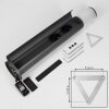 Borne lumineuse Home LED Anthracite, 1 lumière