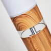 Borne lumineuse Tise Brun, Couleur bois, 2 lumières