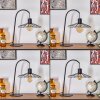 Lampe de table Daesi Noir, 1 lumière