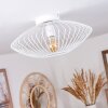 Plafonnier Wemude Blanc, 1 lumière