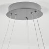 Suspension Preci LED Nickel mat, 1 lumière