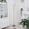 Lampadaire Alsen Nickel mat, 1 lumière