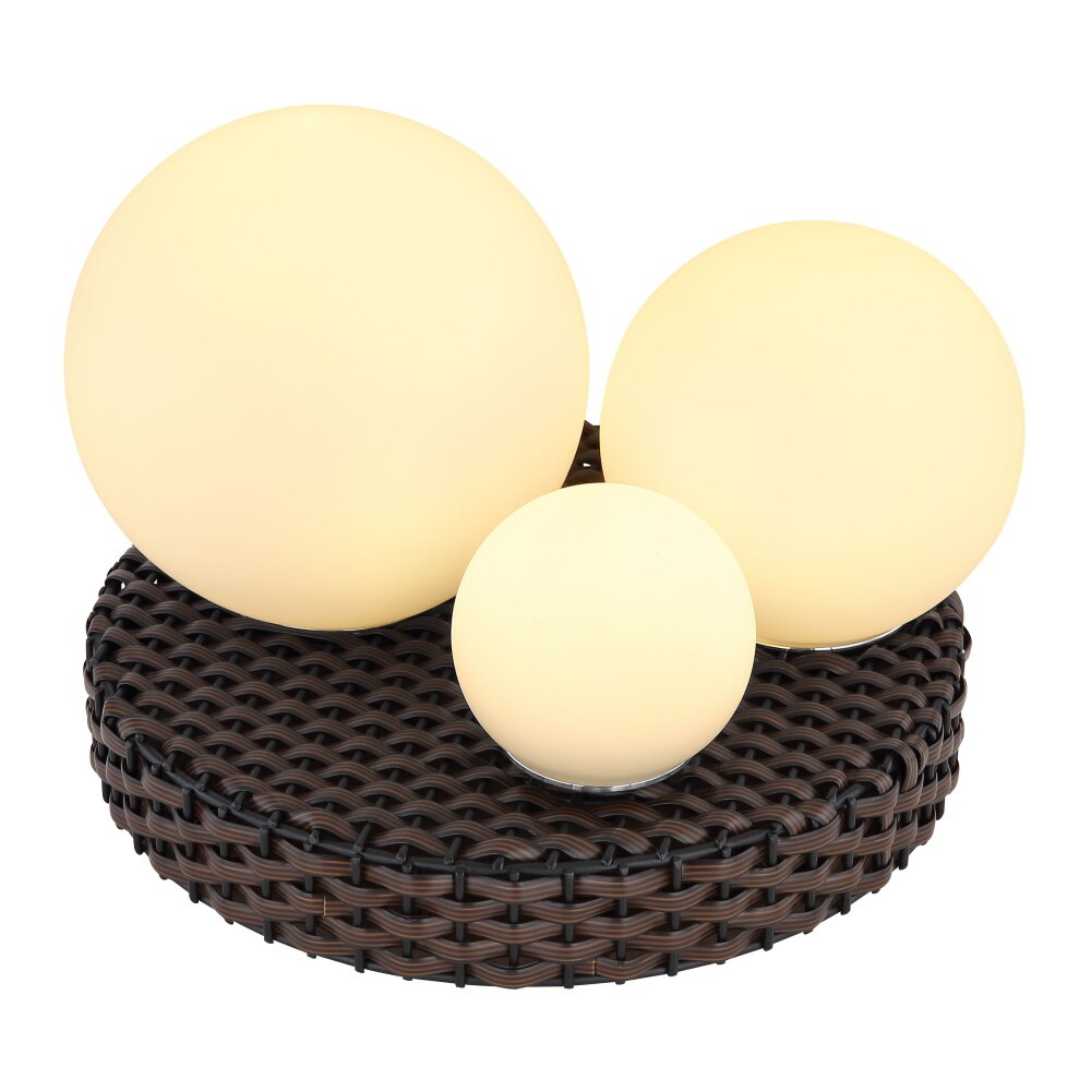 Lampe de table Globo MAMBA LED Gris, 1 lumière main product photo