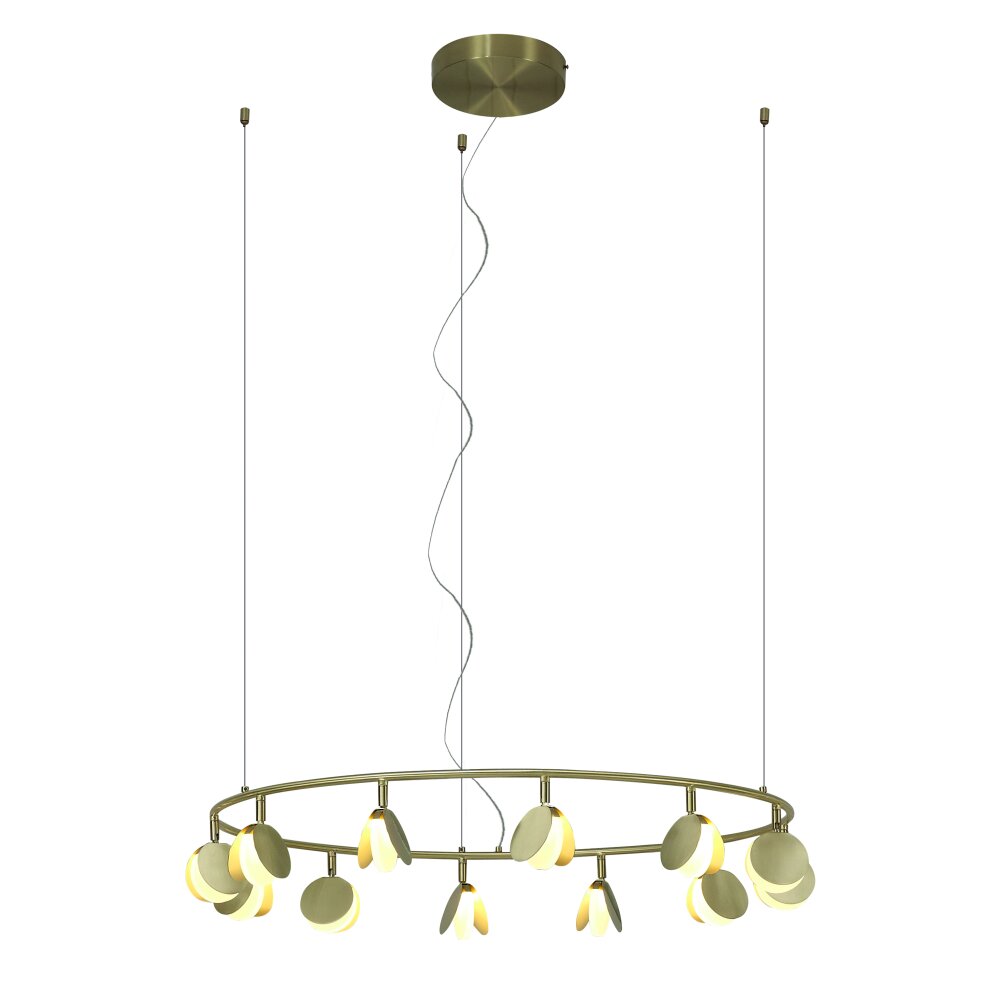 Suspension Mantra SHELL LED Or, 1 lumière main product photo