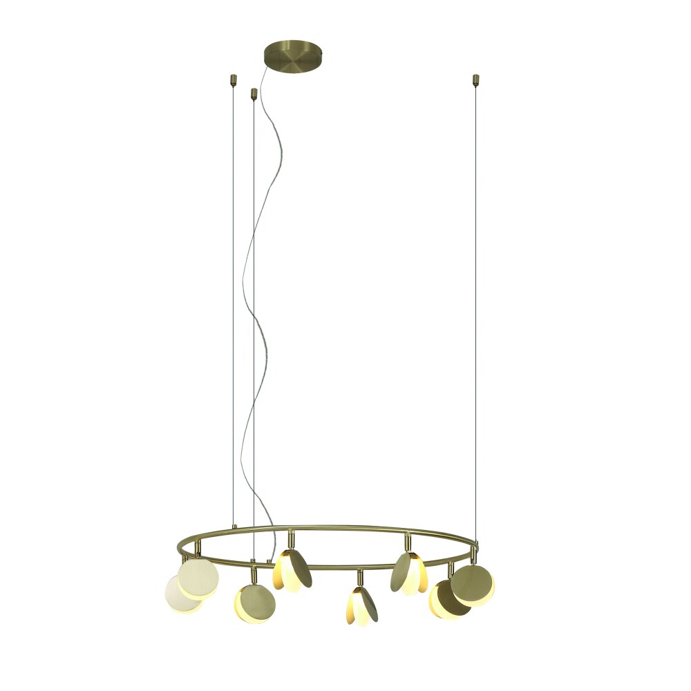 Suspension Mantra SHELL LED Or, 1 lumière main product photo