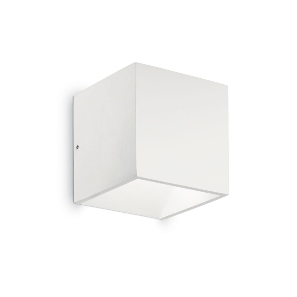 Applique murale d'extérieur Ideal Lux RUBIK LED Blanc, 1 lumière main product photo