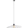 Suspension Brilliant-Leuchten Leika Noir, 1 lumière