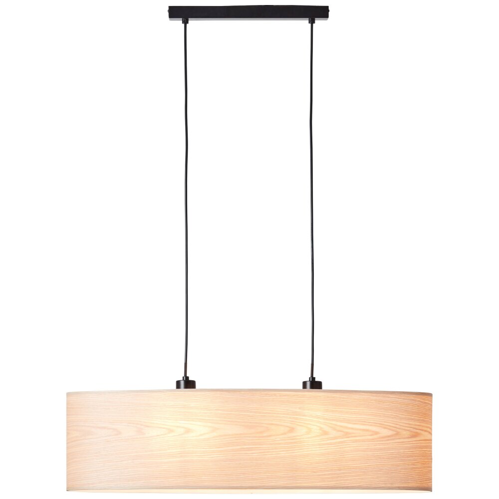 Suspension Brilliant-Leuchten Romm Noir, 2 lumières main product photo