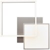 Plafonnier Brilliant-Leuchten Zelia LED Argenté, 1 lumière
