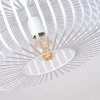 Plafonnier Wemude Blanc, 1 lumière