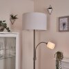 Lampadaire Vezza Nickel mat, 2 lumières