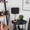 Lampe de table Kintore Brun, Noir, 1 lumière