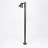 Borne lumineuse Milond Anthracite, 1 lumière
