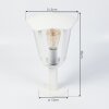 Borne lumineuse Venneshamm Blanc, 1 lumière