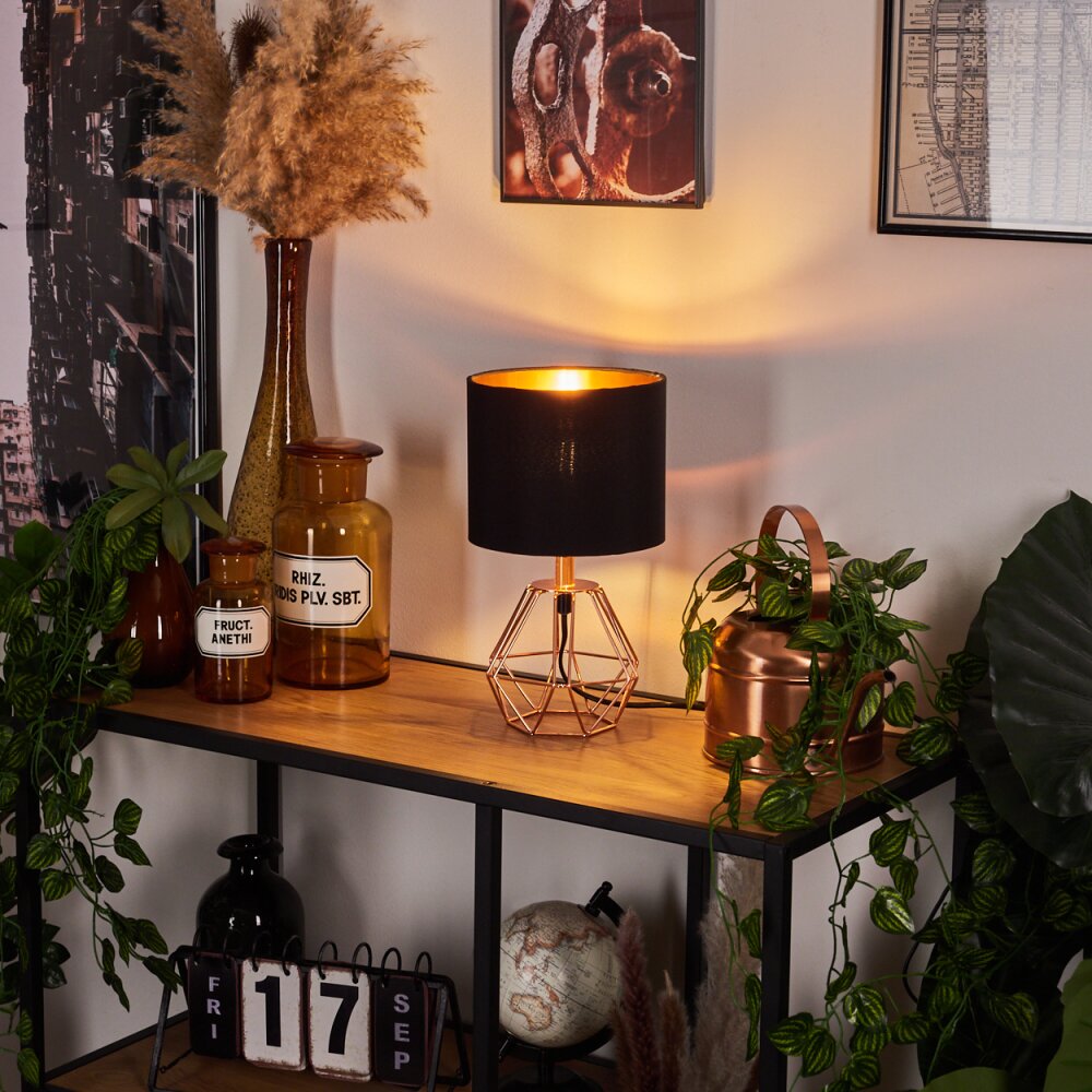 Lampe de table Marang Cuivre, 1 lumière main product photo