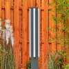 Borne lumineuse Lisalara LED Anthracite, 1 lumière