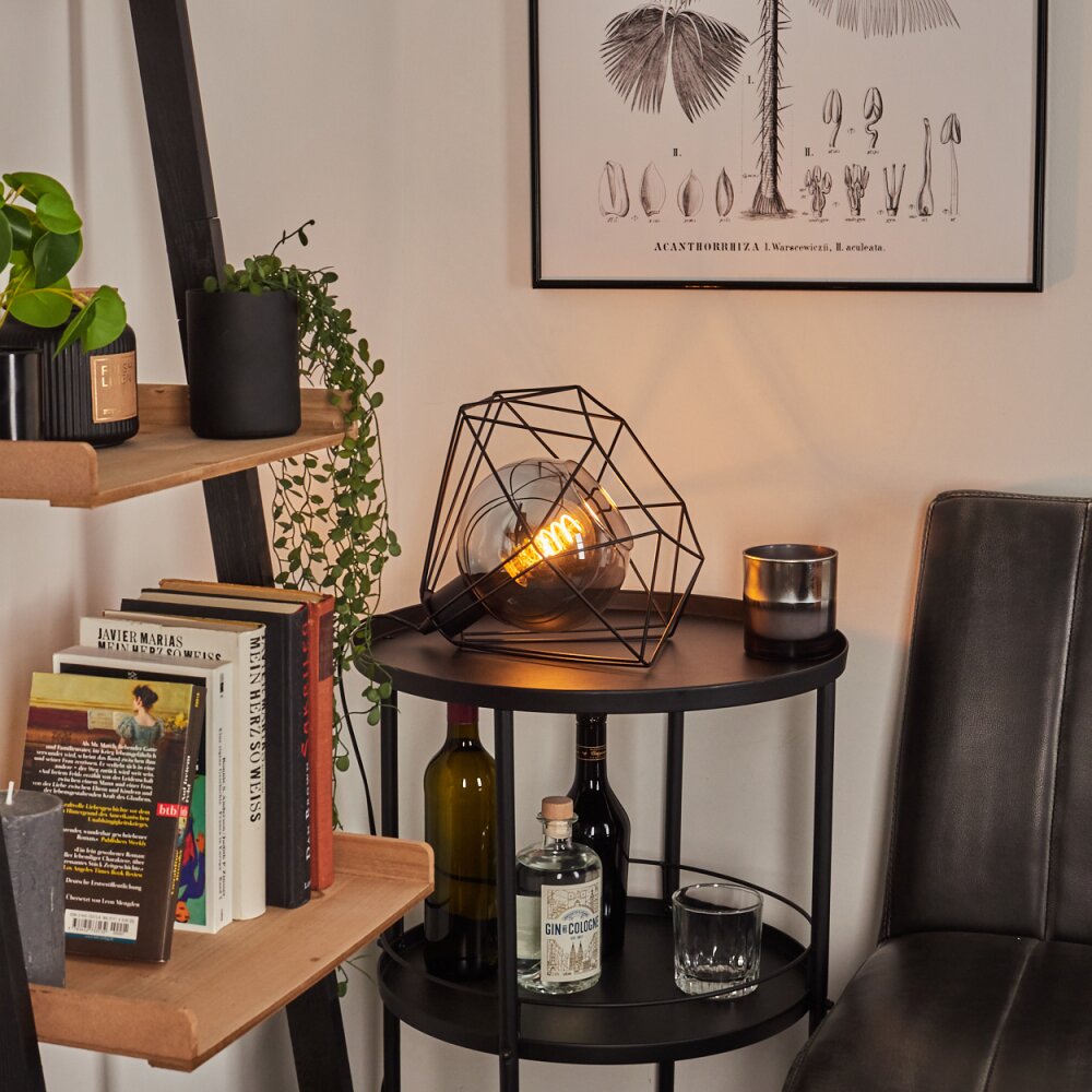 Lampe de table Uarau Noir, 1 lumière main product photo