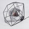 Lampe de table Uarau Noir, 1 lumière