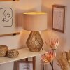 Lampe de table Canot Brun, Écru, 1 lumière
