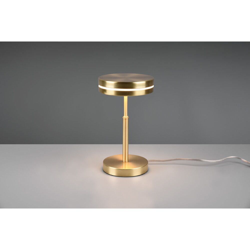 Lampe de table Trio-Leuchten Franklin LED Laiton, 1 lumière main product photo
