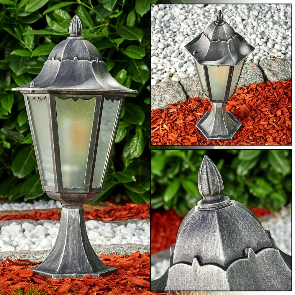 Borne lumineuse Lignac Noir, Argenté, 1 lumière main product photo