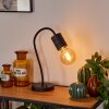 Lampe de table Ajaccio Noir, 1 lumière