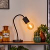 Lampe de table Ajaccio Noir, 1 lumière