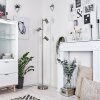 Lampadaire Javel Chrome, Nickel mat, 3 lumières