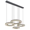 Suspension Globo BLASIUS LED Noir, 1 lumière, Télécommandes