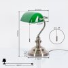 Lampe de banquier Havsta Vieux laiton, 1 lumière