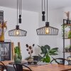 Suspension Ilihuli Noir, 2 lumières