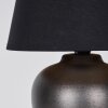 Lampe de table Tapona Brun foncé, Nickel mat, 1 lumière