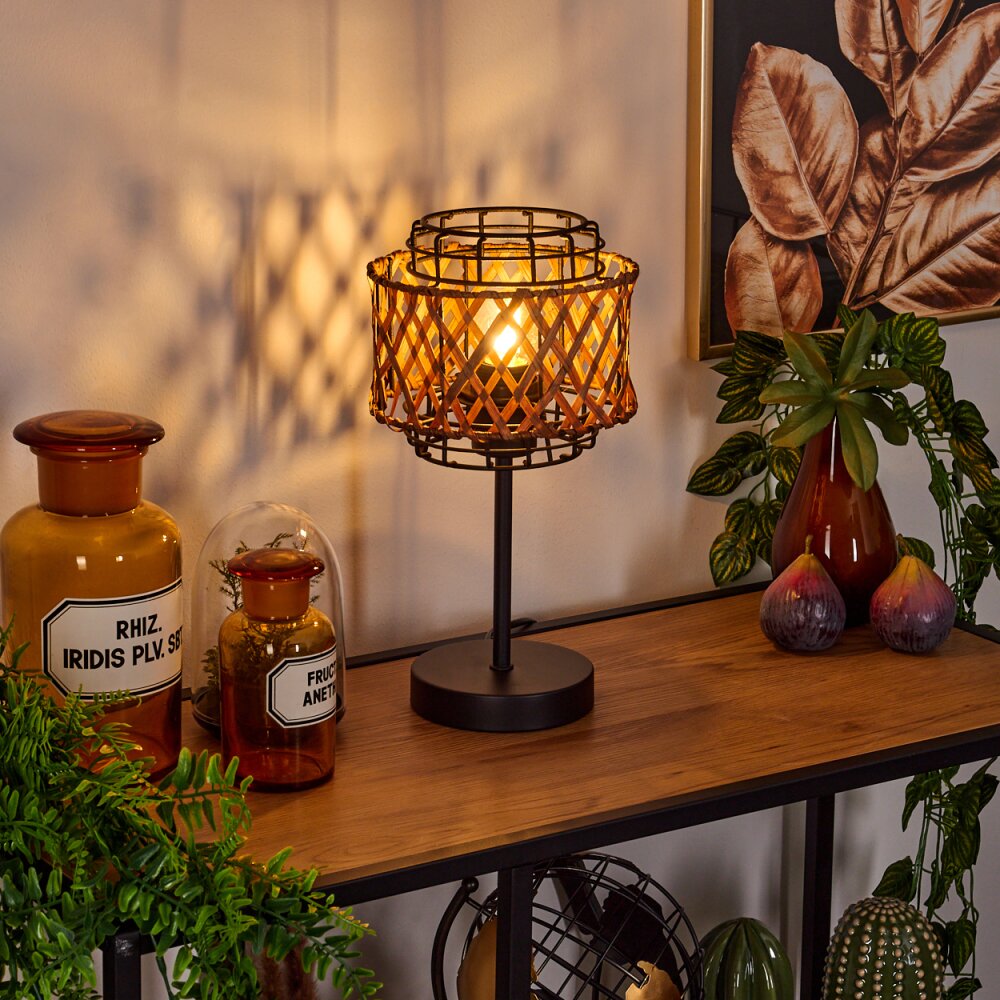 Lampe de table Otta Noir, 1 lumière main product photo