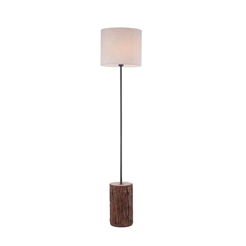 Lampadaire Leuchten-Direkt BARK Écru, Noir, 1 lumière main product photo