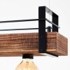 Suspension Brilliant-Leuchten Bankwood Noir, 3 lumières