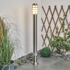 Borne lumineuse Tunes Nickel mat, 1 lumière