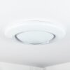 Plafonnier Cresta LED Blanc, 2 lumières, Changeur de couleurs