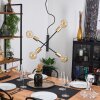Suspension Gryon Laiton, Noir, 4 lumières