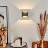 Applique murale Clarens LED Brun, Blanc, 1 lumière