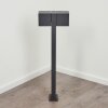 Borne lumineuse Swanek LED Anthracite, 1 lumière
