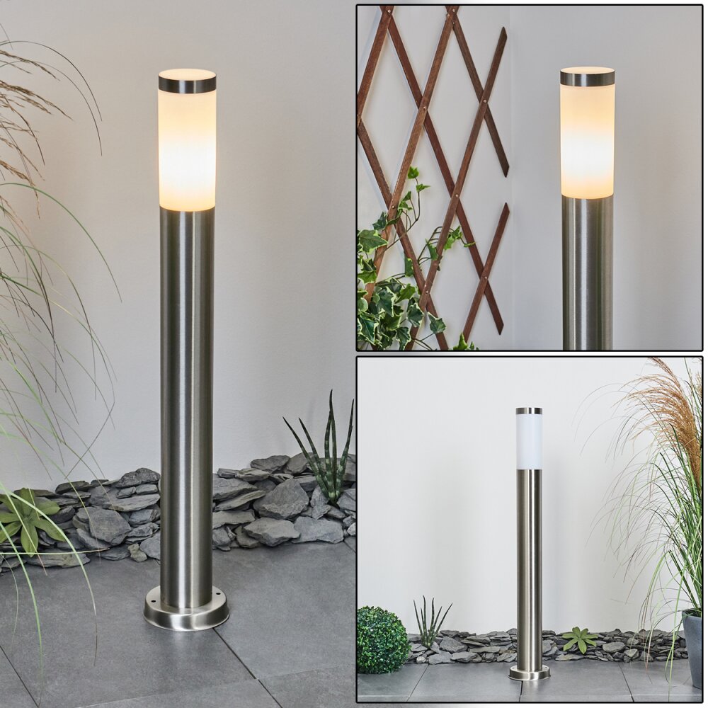 Borne lumineuse Sessa Nickel mat, 1 lumière main product photo