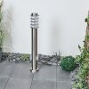 Borne lumineuse Tunes Nickel mat, 1 lumière