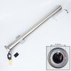 Borne lumineuse Sessa Nickel mat, 1 lumière