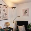 Lampadaire Rom LED Vieux laiton, 2 lumières