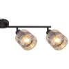 Plafonnier Globo LAZARUS Noir, 4 lumières